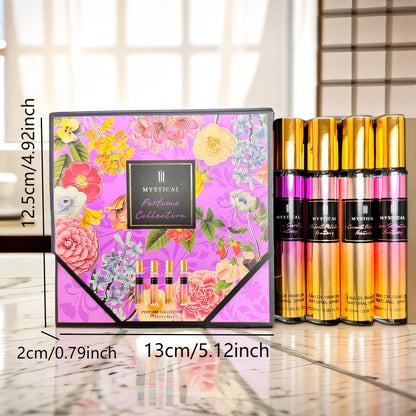 MYSTICAL Women's Fragrance Gift Set, Mother's Day, Christmas, Valentine's Day gift, lasting fresh flowers, suitable for daily li