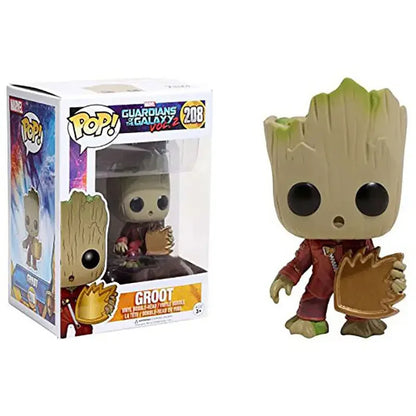 Funko Pop Marvel Studios 10 Anniversary Groot (Gold Chrome) 378 Galaxy Guardians Holiday Dancing Grooted 101 # Vinyl Figure toy