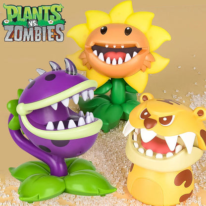 Plants vs Zombies 2 Tricky Toys Primal Sunflower Genuine Licensed Model Parent-child Interactive Toy Friends Party Game Kid Gift