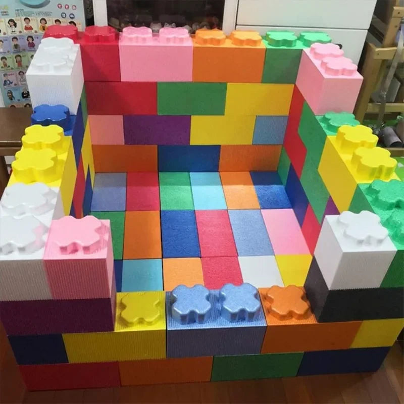 Large Early Education Training EPP Building Block Park Foam Large Children's Castle Indoor Partition Wall Children's Playground