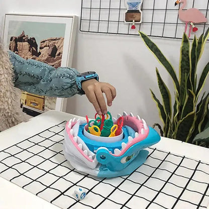 Shark Teeth Toy Hand Shark Interactive Game Party Interactive Game Cute Shark Desktop Toys Finger Toys Cool Stuff Gifts For Kids