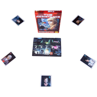 Board Game： The Resistance Card game for family gatherings Christmas Halloween Thanksgiving gifts