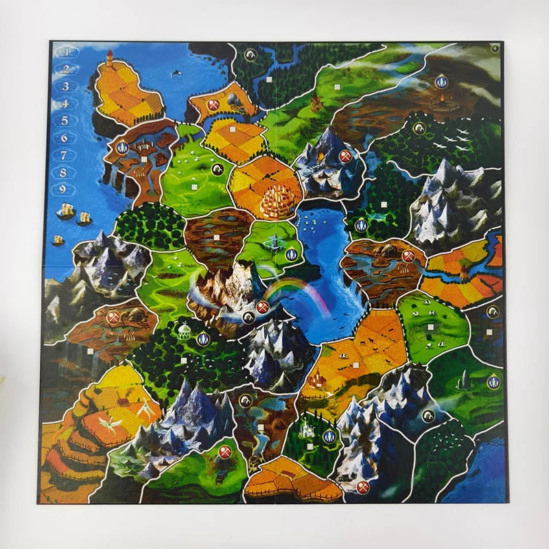 Small World Board Game: The Perfect Strategy Game for Family and Friends Gatherings