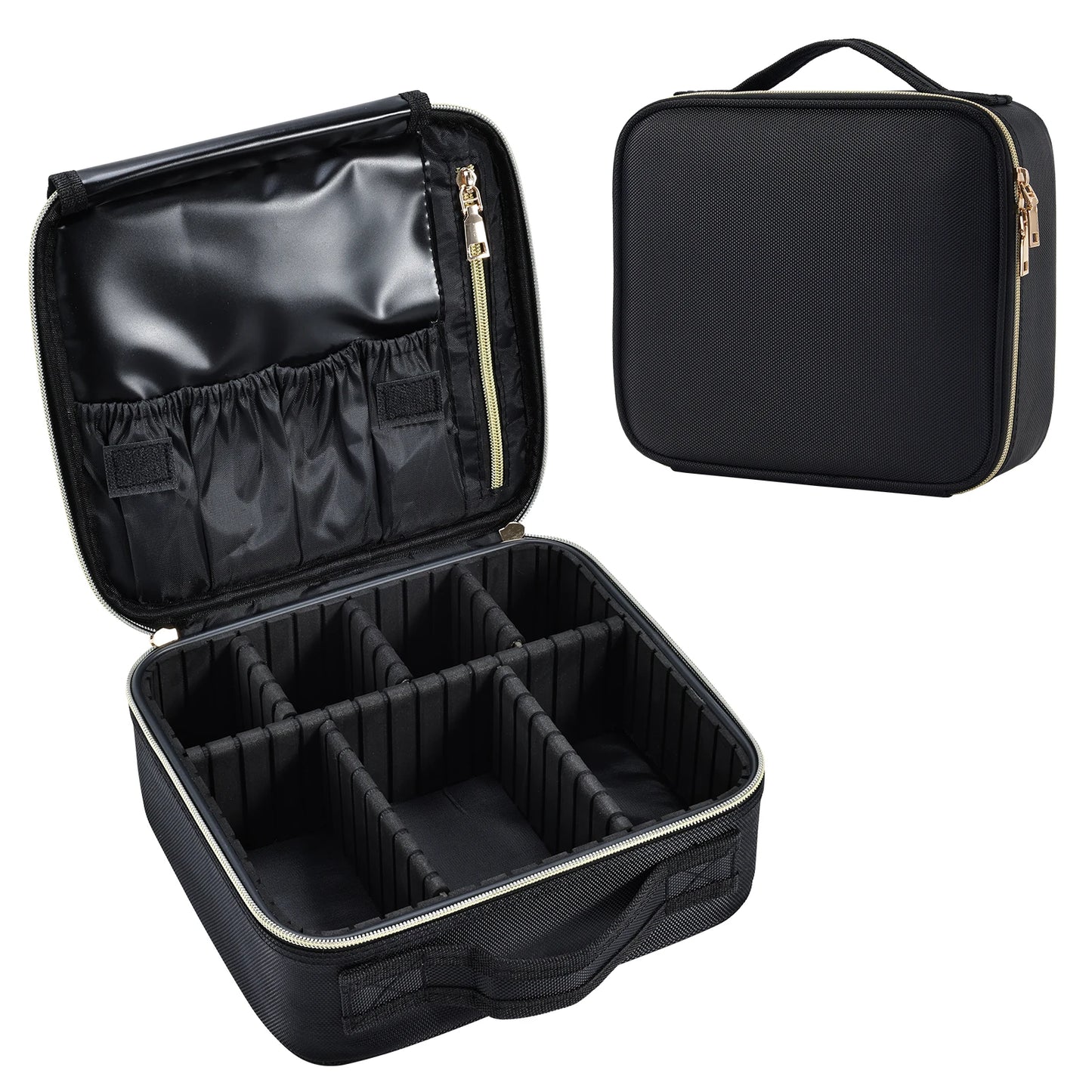 Makeup Bag Professional Cosmetic Brush Case Portable Travel Make Up Bags Waterproof  Manicure Storage Organizer With Delivers