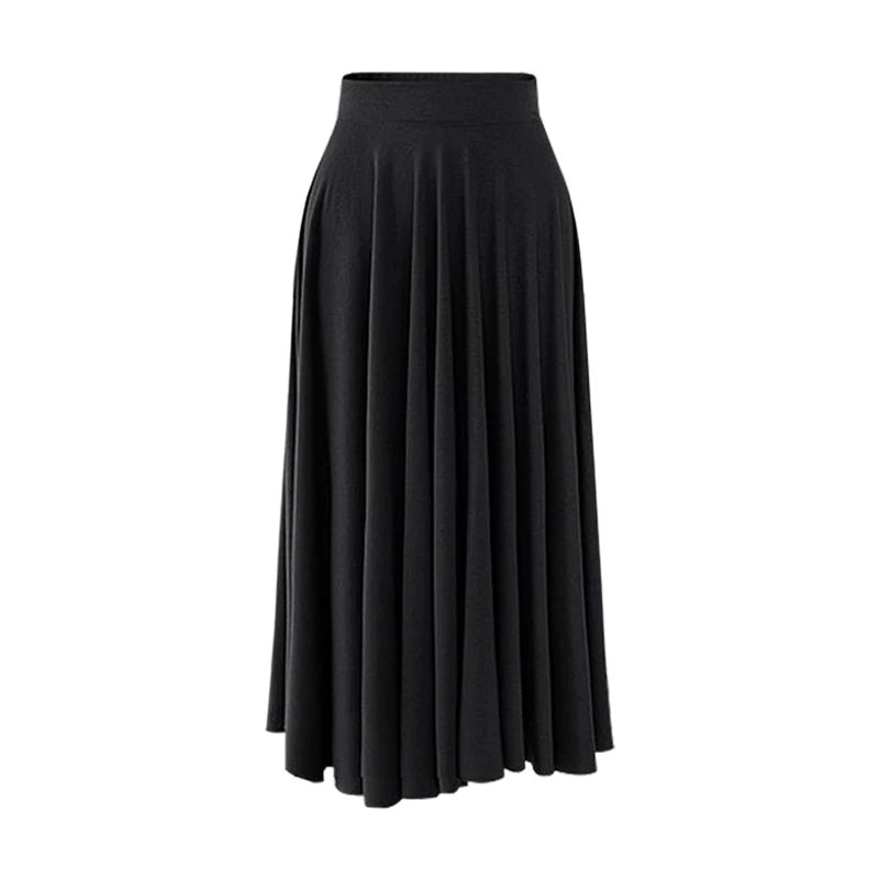 8XL Large Size Skirt Women's Summer New Loose Elastic Skirt Women High Waist Pleated Skirts M-5XL 6XL 7XL