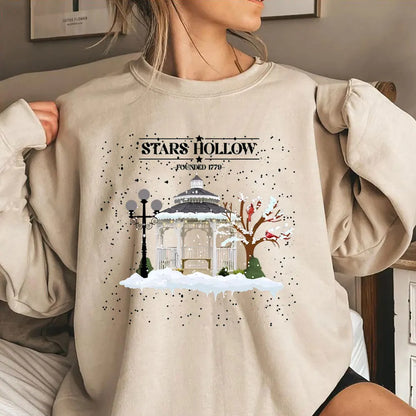 Stars Hollow Sweatshirt Gilmore Girl I Smell Snow Shirt Gilmore Girls and Coffee Christmas Hoodie Lorelai Trendy Xmas Sweatshirt