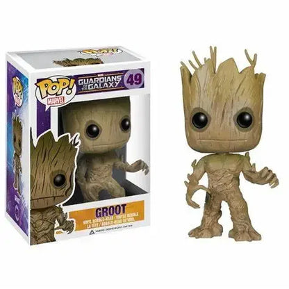 Funko Pop Marvel Studios 10 Anniversary Groot (Gold Chrome) 378 Galaxy Guardians Holiday Dancing Grooted 101 # Vinyl Figure toy