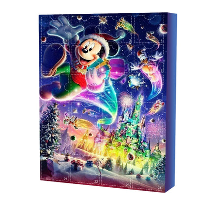 New Style 24pcs Stitch Advent Calendar for Kids Minnie Surprise Toys for Children 2024 Christmas Gifts