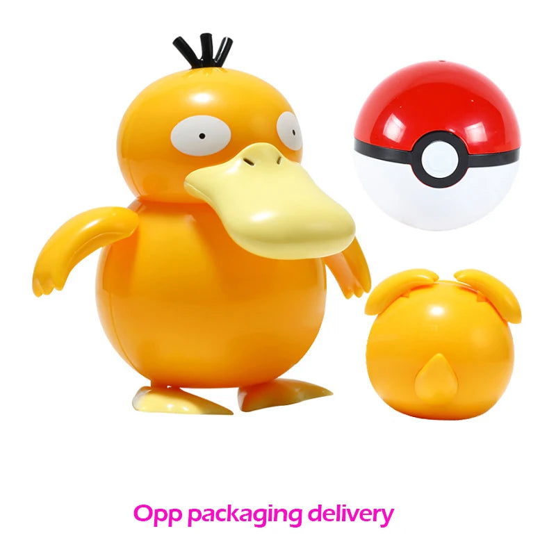 18 style Pokemon Figures Toys elf Monsters Ball Model Pikachu Gengar Pokeball Dragonite Snorlax Pokeball Action Figures gift