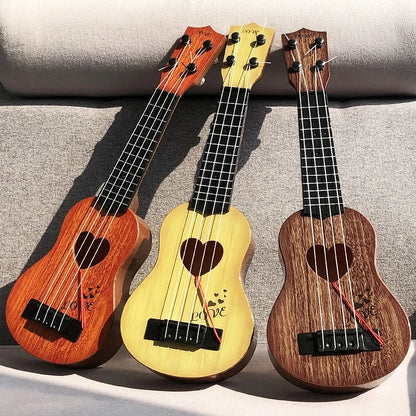 Children Can Pluck Strings And Play Yukrili Toys Beginners' Level Guitar Puzzle And Musical Instruments