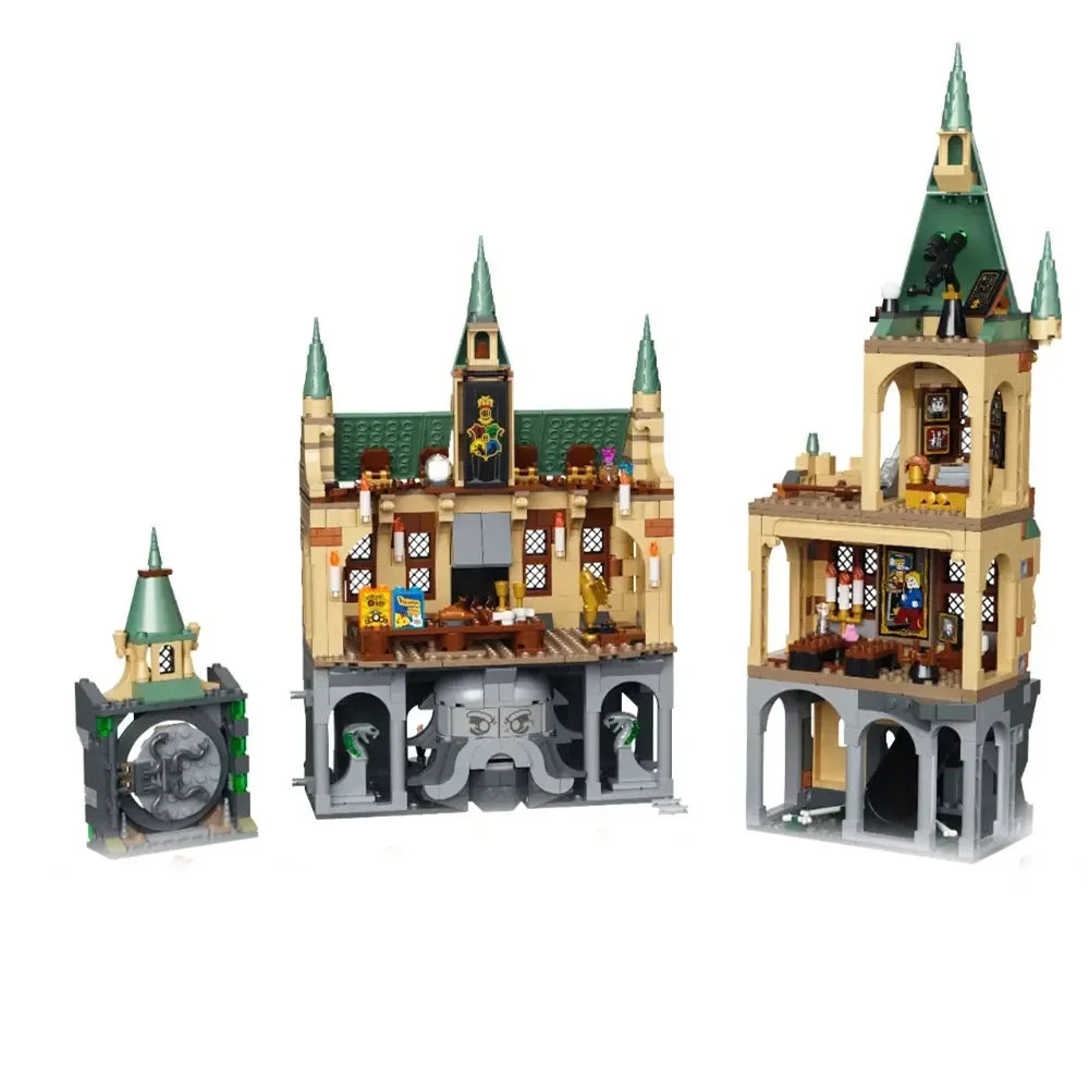 MINISO Compatible with 76389 1176PCS Chamber of Secrets Building model buiding kit block DIY Toys Christmas gift