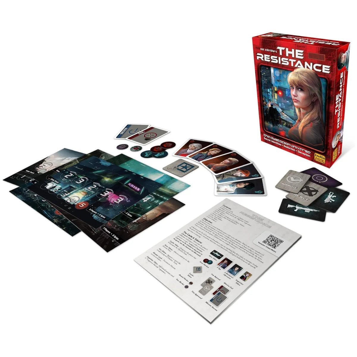 Board Game： The Resistance Card game for family gatherings Christmas Halloween Thanksgiving gifts