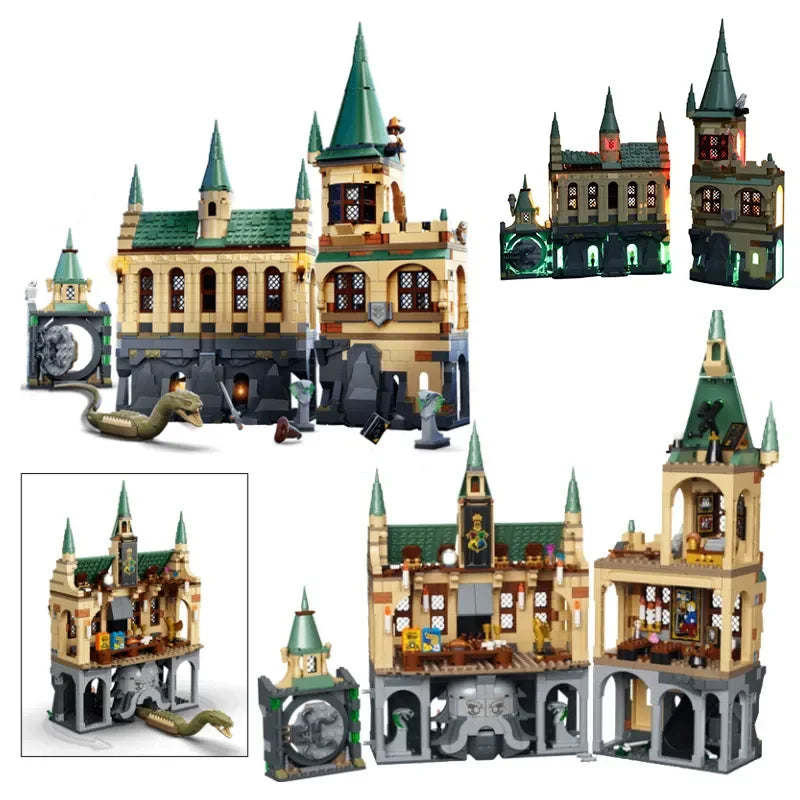 MINISO Compatible with 76389 1176PCS Chamber of Secrets Building model buiding kit block DIY Toys Christmas gift