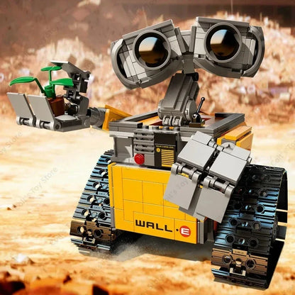 Hot 687 pcs Wall-E Building Block Kit MOC Idea Technical Classic Movie Model Building Block Assembly Children's Toy Gift