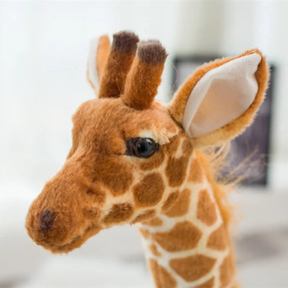 Huge Real Life Giraffe Plush Toys Cute Stuffed Animal Dolls Soft Simulation Giraffe Doll Birthday Gift Kids Toy Bedroom Decor