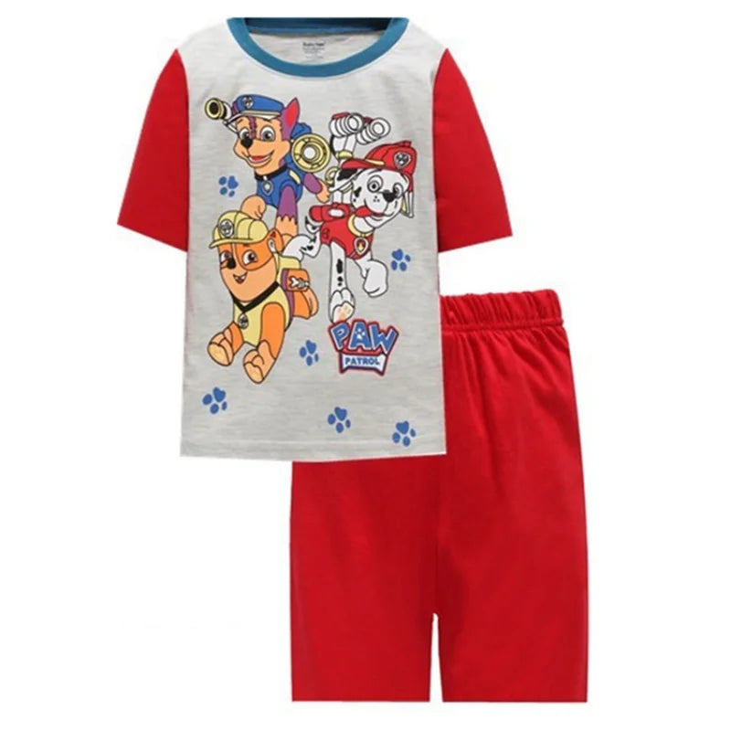 PAW Patrol Kids Pyjamas Children Sleepwear Baby Set Boys Girls Anime Pyjamas Cotton Nightwear Clothes Kids Clothing Pajamas Sets