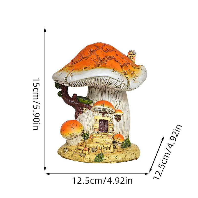 New Creative Luminous Table Lamp Personalized Mushroom Table Lamp Decoration Bedroom Bedhead Decoration Resin Crafts