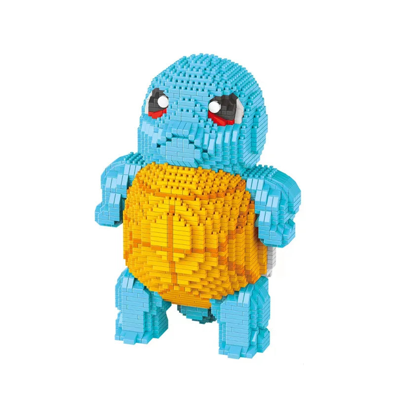 Harry Potter Micro Building Block Stitch Anime Squirtle SpongeBob Buu Hulk Assembled Model Mini Brick Figures Toys For Kids