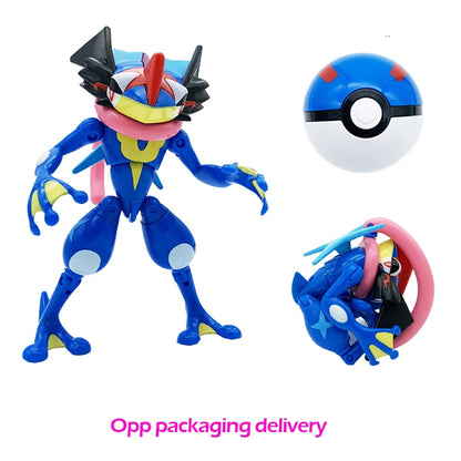 18 style Pokemon Figures Toys elf Monsters Ball Model Pikachu Gengar Pokeball Dragonite Snorlax Pokeball Action Figures gift