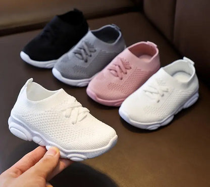 Kids Shoes Anti-slip Soft Rubber Bottom Baby Sneaker Casual Flat Sneakers Shoes Children size Kid Girls Boys Sports Shoes