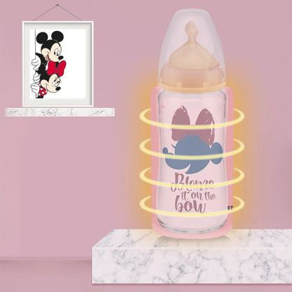 Disney USB Travel Mug Milk Warmer Heater Feeding Bottle Portable Printed Baby Nursing Bottle Insulated Storage Bag 29x15cm