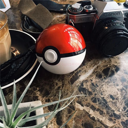 Pokemon Ball Mobile Power Supply Cartoon Large-capacity Pocket Ball 8000 Mah Power Bank Anime Kawaii Pikachu Toys Christmas Gift