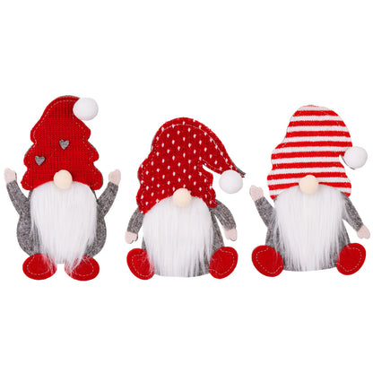 Christmas Rudolph Cutlery Sets Party Cutlery Sets Gnome Cutlery Holder Christmas Table Decoration Gnome Cutlery Holder Set