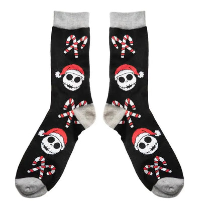 Disney Anime The Nightmare Before Christmas Jack Skellington Sally Cosplay Props Kids Adult Unisex Costume Sock Halloween Gift