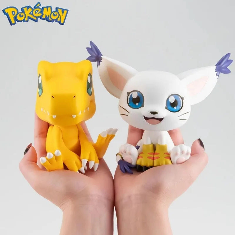 Digimon Gabumon Anime Figure Toys Children Agumon Tailmon Figure Digital Monster Collection Model Dolls Gifts Toy for Kids