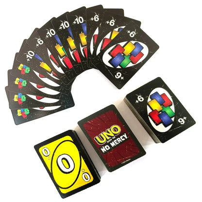 ONE FLIP! Board Games UNO Card Game uno No mercy Super Mario Christmas Card Table Game Playing for Adults Kid Birthday Gift Toy