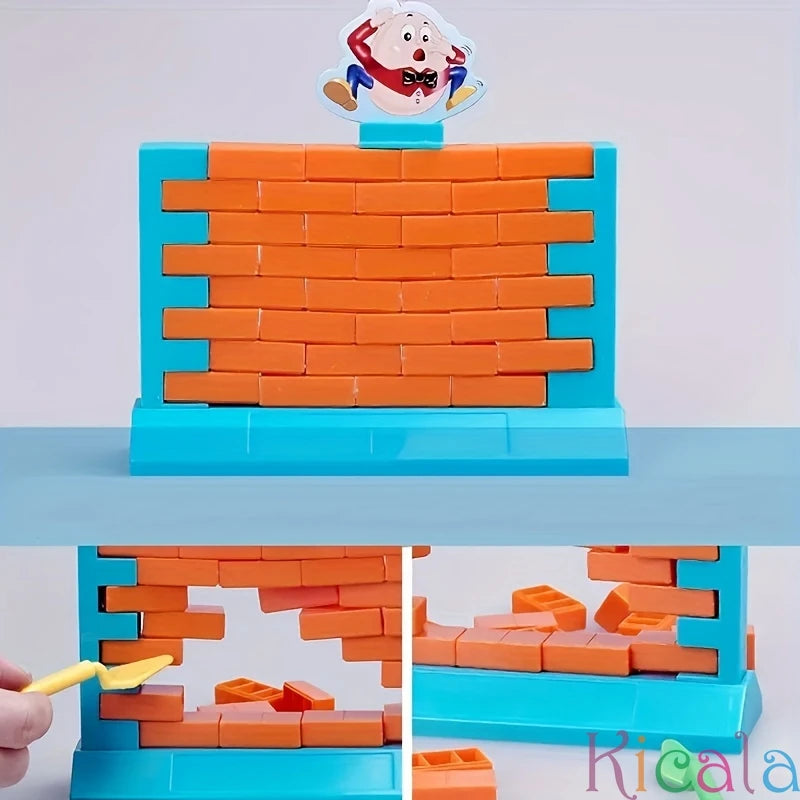 Demolishing walls Party Game Toys Challenging board Wall Brick Game Desktop game Educational toy birthday gift for kids friends