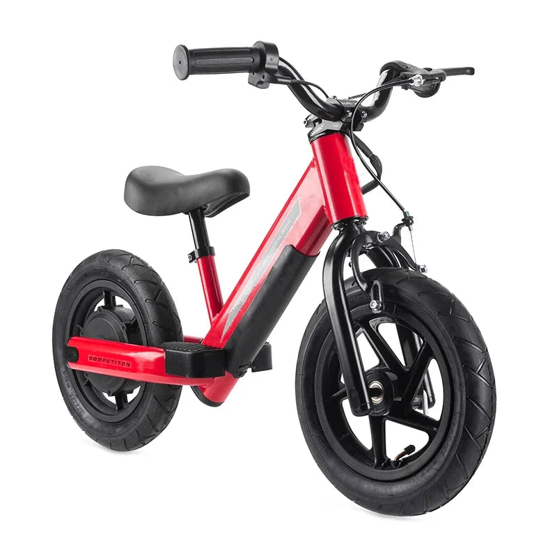 Factory-Accurate 16-Inch Electric Balance Bike For Kids Removable Battery Colorful Spoke For Boys