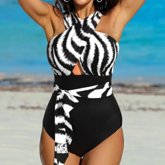 Summer Sexy One Piece Large Swimsuits Closed Plus Size Swimwear 2023 Body Bathing Suits Female Pool Beach Women's Swimming Suit