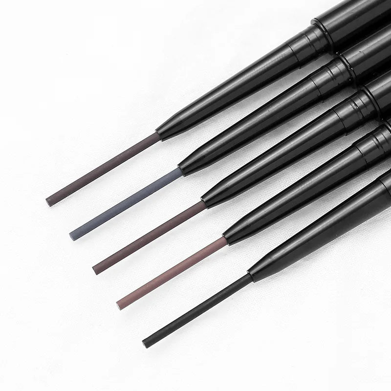 Waterproof Natural Long Lasting Paint Tattoo Eyebrow With Brush Black Brown Eyebrow Pencil Makeup Tools