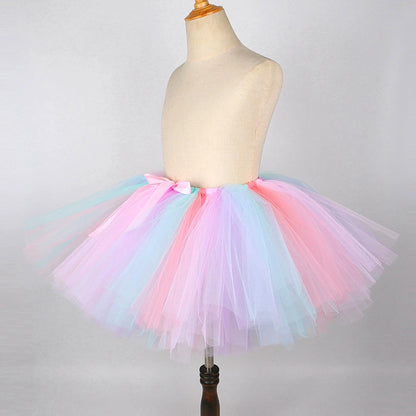 Baby Girls Unicorn Tutu Skirt Outfit for Kids Birthday Party Tulle Skirts Set Children Christmas Halloween Costumes with Wings