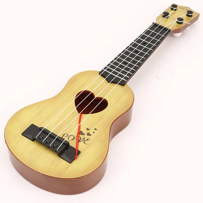 Children Can Pluck Strings And Play Yukrili Toys Beginners' Level Guitar Puzzle And Musical Instruments