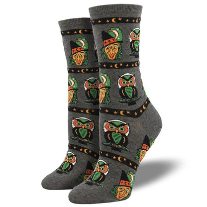 New Harajuku Halloween Creative Funny Pumpkin Jacquard Tide Socks Men And Women Couples In Tube Socks