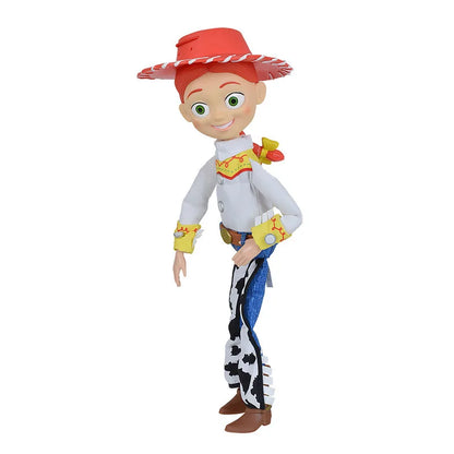 Disney Toy Story 4 Sheriff Woody Cowboy Talking Sound and Light Pixar Buzz Lightyear Jesse Action Figure Model Children Toy Gift