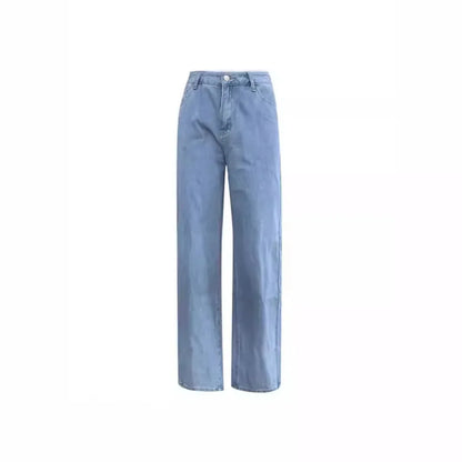 Fashionable Loose-fit Wide-leg Denim Trousers For Women Direct Sales From European American Foreign Trade Companies