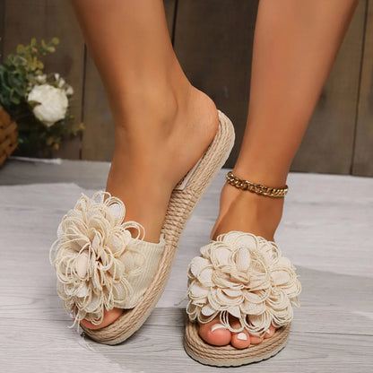 High Heel Sandals for Women Size 9 Women Shoes Comfortable Flat Slippers Fashionable Flower Sandals for Women Dressy Summer Heel