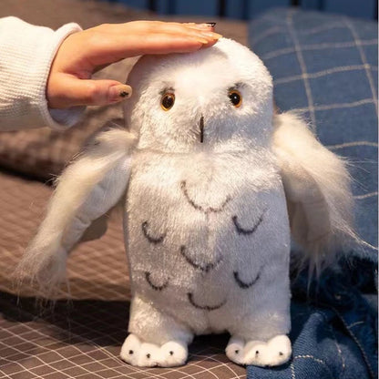 Harry Douglas Guide Owl Model Plush Toys Hedwig Snowy Owl Stuufed Animal Toy Gifts