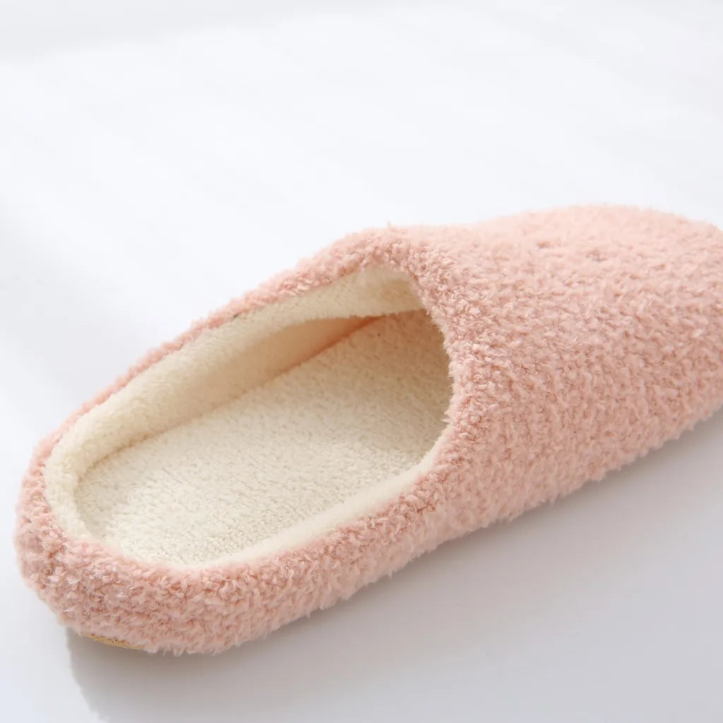 Cute Bear Women Furry Slippers Winter Autumn Spring Indoor Casual Snow Slippers Leisure Women House Comfortable Slippers