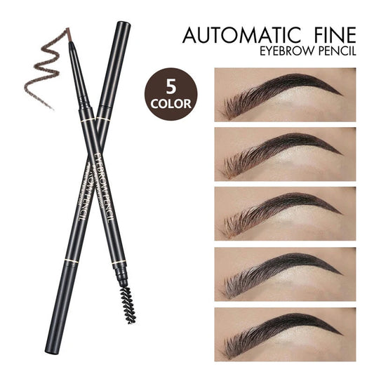 Waterproof Natural Long Lasting Paint Tattoo Eyebrow With Brush Black Brown Eyebrow Pencil Makeup Tools