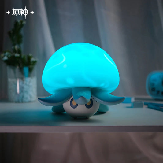 Genshin Impact Genuine Game Floating Water Mushroom Fungus Anime Character Night Light Children Bedside Lamp For Night Kids Gift