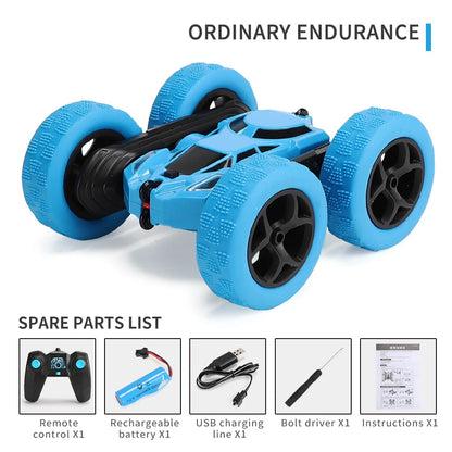 RC Stunt Car Children Double Sided Flip 2.4Ghz Remote Control Car 360 Degree Rotation Off Road Kids Rc Drift Car Toys Gifts Boys