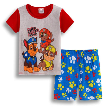 PAW Patrol Kids Pyjamas Children Sleepwear Baby Set Boys Girls Anime Pyjamas Cotton Nightwear Clothes Kids Clothing Pajamas Sets