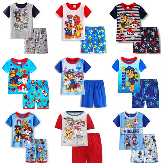 PAW Patrol Kids Pyjamas Children Sleepwear Baby Set Boys Girls Anime Pyjamas Cotton Nightwear Clothes Kids Clothing Pajamas Sets