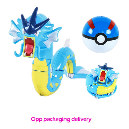 18 style Pokemon Figures Toys elf Monsters Ball Model Pikachu Gengar Pokeball Dragonite Snorlax Pokeball Action Figures gift