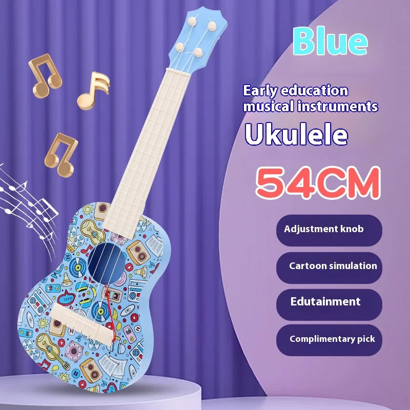 Children Can Pluck Strings And Play Yukrili Toys Beginners' Level Guitar Puzzle And Musical Instruments