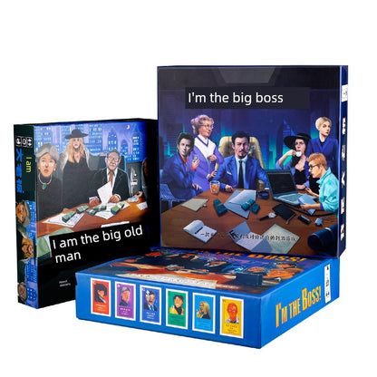 I Am a Big Boss, Chinese Version Negotiation Casual Board Game